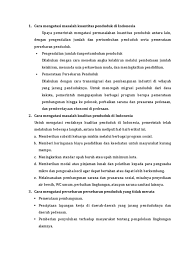 Warganegara indonesia dan bukan penduduk tetap amerika serikat, atau saat ini menetap di as 2. Cara Mengatasi Masalah Kuantitas Penduduk Di Indonesia