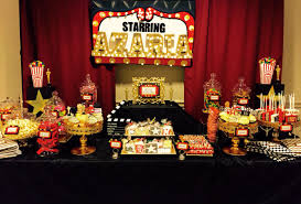 Hollywood backdrop,hollywood party personalized backdrop,movie theme red carpet backdrop,hollywood birthday decor,movie photo booth bbd0157. Hollywood Theme Table Designed By Glam Candy Buffets Hollywood Party Theme Hollywood Birthday Parties Hollywood Theme
