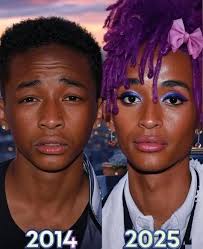 Jaden Smith..2014 vs. 2025..💖✨