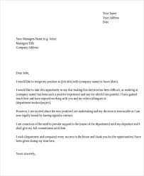 Free 30 Resignation Letter Formats Templates In Pdf Ms Word