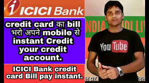 Online credit card payments (using internet banking) quick and easy credit card payments. Icici Bank Credit Card Bill Pay Others Bank Credit Cards Bill Pay Instant Credit Your Credit Accou Youtube
