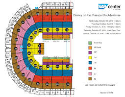 Disney On Ice Presents Passport To Adventure Sap Center