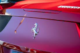 Is an italian luxury sports car manufacturer based in maranello, italy. Ferrari Logo Car Rear Horse Free Image From Needpix Com