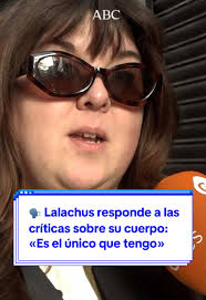 Lalachus responde a las críticas sobre su cuerpo: «Es el único que tengo»