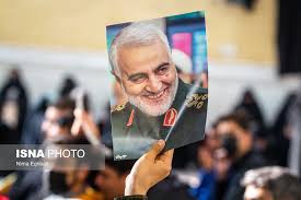 حضور روسای قوای مجریه و قضاییه در مراسم سالگرد شهادت سپهبد سلیمانی
