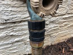 Why is my outdoor faucet leaking from the top? Cannot Remove Garden Hose From Outdoor Faucet
