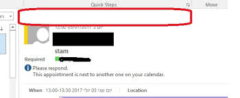 Outlook 2016 Missing Meeting Response Buttons Microsoft Community