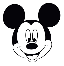 Mickey Mouse Para Colorear Cara