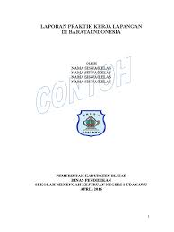 Ketika kamu sedang menyusun makalah, tentu kamu akan menuliskan motto di dalam lembar kerjamu tersebut. Contoh Makalah Laporan Akhir Praktek Kerja Lapangan