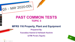 The entity adjusts its property, plant and equipment in its opening statement of financial position on the date of transition (for fye 31 there are concerns relating to the revaluation reserve arising from previously revalued property, plant and equipment under pers that are brought forward on the. Mfrs 116 Ias 16 Ppe Far210 Common Test May 2020 Q3 Odl How To Answer Step By Step Part 1 Youtube