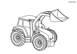 The below free and unique coloring pages depict a host of them in various sizes and shapes. Tractors Coloring Pages Free Printable Tractor Coloring Sheets
