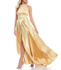 Shop and browse david's bridal's collection of rose gold metallic bridesmaid dresses. Gold Prom Dresses Dillard S