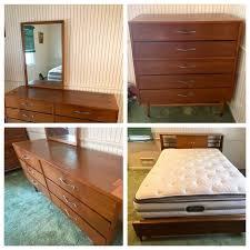 Home is where your bed is! Mid Century Modern Bedroom Furniture Set By Lane Acclaim A Life Well Lived An Outstanding North Oaks Estate Auction K Bid