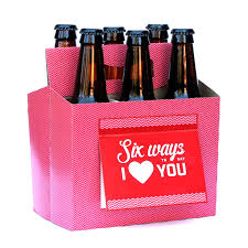Perfect gift for the beer lover in your life. Buy Craft Beer Gifts For Him Or Her Six Pack Greeting Card Box Set Of 4 Perfect Paper Anniversary Gifts For Him Valentines Day Gifts For Men Women Boyfriend Man