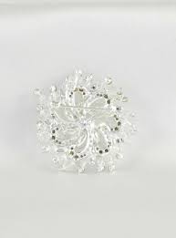 silver brooch for dress