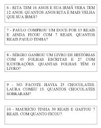 Atividades De Matematica 2 Ano Ensino Fundamental Problemas Compartilhar Ensino