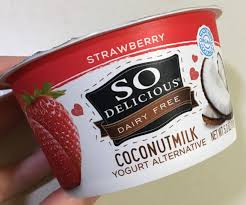 I especially love the plain so delicious cultured coconut milk yogurt that the brand came out with several years ago. So Delicious Dairy Free Coconut Milk Yogurt Alternative Review Strawberry Adventures In Polishland