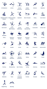The logo depicts the sugarloaf mountain in the front of rio in the shape of a heart. Pictograms For Tokyo 2020 Olympics Show Athletes In Action Tokyo Olympics Olympic Games Sports Olympic Logo