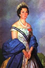 Another Formal Portrait Of Maria Mercedes Wearing The Loop Tiara Two Sicilies Spanish Royal Family Floral Tiara