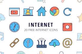 Flaticon, the largest database of free vector icons. Set Of 20 Free Internet Icon Vector Free Icon Set Internet Icon Free Icons