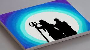 Shiva Parvati Drawing Easy How To Draw Lord Shiva Maa Parvati Maha S Soft Pastels Drawing Oil Pastel Drawings Shadow Painting