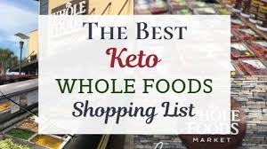 Try zucchini noodles or cauliflower rice to replace pasta. Best Keto Whole Foods Shopping List Butter Together Kitchen