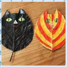 Gambar daun bunga sikat warna cat bahan kaca berwarna. Prakarya Dengan Media Daun Untuk Anak Usia Dini