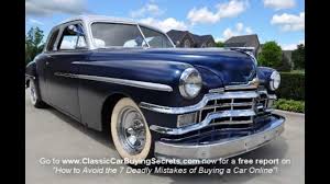 1949 chrysler windsor street rod classic muscle car for sale in mi vanguard motor sales youtube 1949 chrysler windsor street rod classic muscle car for sale in mi vanguard motor sales