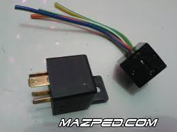Hasil gambar untuk cara pasang relay di klakson