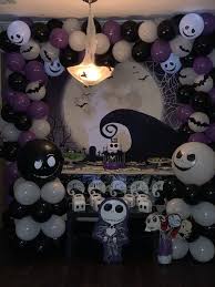 Jack Skellington Birthday Decoration Christmas Birthday Party Decorations Christmas Birthday Party Birthday Decorations
