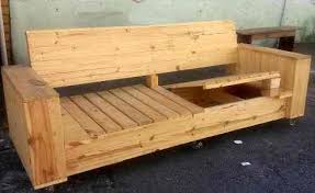Le canapé en palette diy : Plan De Construction Canape En Palette Canape Palettes Pallet Sofa Wooden Pallet Beds Wooden Pallet Projects