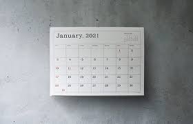 おしゃれな壁掛けシンプルカレンダー2021年版 おしゃれ雑貨マガジン カレンダー おしゃれな雑貨 壁掛け