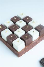 Tarte Damier Chocolat Noisette Recette Olivia Patisse X Pixcake Chocolat Noisette Gateau Cube Chocolat
