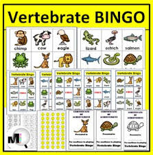 Animal Printable Bingo Cards For Kids Vertebrate Animals Bingo Game Animal Classification Animal Classification Animal Games Bingo Printable