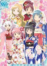 まどかマギカ 晴れ着 巫女服姿のまどっち達 ﾟ ﾟ 3 追記あり まと マギ ブログ アニメ着物 かわいいアニメの壁紙 カワイイアニメ