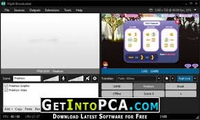 Use any of the special effects, add text. Xsplit Broadcaster 3 Free Download