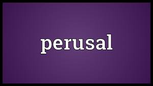 90,700,000 results on the web. Perusal Meaning In Malay