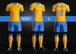 Swedish Soccer Kit Uniform Template Adidas Soccer Kits Soccer Sport Inspiration
