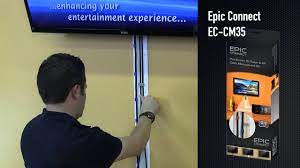 How to hide tv wires behind the wall quickly and easily. How To Hide Wires Cables For Wall Mounted Tv Youtube