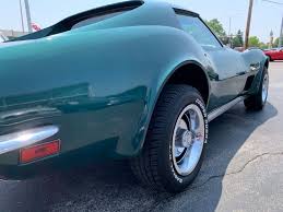 Image result for Blue Green 1973 Corvette