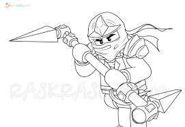 Hes an ice ninja with white color. Ninjago Coloring Pages 110 Images Free Printable