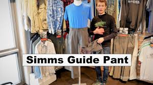 Shop simms guide pant at urban angler. Produktguide Simms Guide Pant Youtube