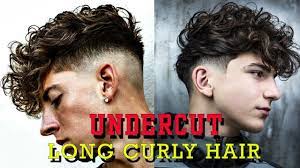 Furthermore, a high fade or undercut with … Undercut With Long Curly Hair Undercut For Men Beautiful Channel Youtube
