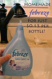 make homemade air freshener like febreeze