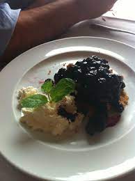 Made with a simple fresh blueberry pie . Blueberry Pie At Steve And Cookies Part Of My Last Meal Alive Cooking Recipes Recipes Cooking