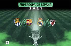 It was the second straight edition played under the new format with four teams. Asi Queda La Supercopa De Espana 2021 Real Sociedad Barcelona Y Madrid Athletic