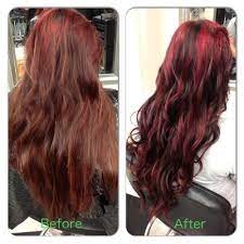 Pin By Contempo Artistries Salon On Before After Faded Hair Hair Day Red Hair