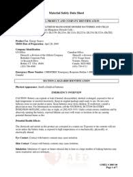 Are there any sulfides in lithium manganese battery? Aed Plus Battery Msds Sheet Battery Electricity Firefighting