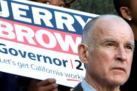 Gov. Moonbeam comes back to Earth