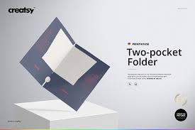 Presentation folder mockup vectors (5,891). 25 Presentation Folder Mockups Medialoot